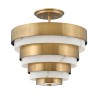 Moderne Design-Deckenleuchte Weißgold Echelon Aktion