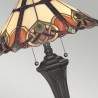 Tischlampe im klassischen Tiffany-Stil mit buntem Lampenschirm Cambridge Angebot