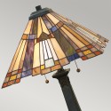 Tiffany-Tischlampe mit 2 Lichtern für klassischen Büroschreibtisch Inglenook Angebot