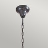 Tiffany-Stil Deckenlampe 3 Lichter klassisches Buntglas Kami Verkauf