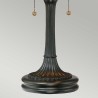 Tischlampe klassisch im Tiffany-Stil 2 Lichter Schreibtisch Büro Kami Sales