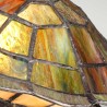 Tischlampe Schildkröte Tiffany-Stil bunter Lampenschirm Sawback Sales