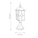 Stehlampe Außenbereich Garten Laterne aus Aluminium IP44 Wexford 3 Rabatte