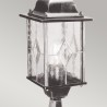 Stehlampe Außenbereich Garten Laterne aus Aluminium IP44 Wexford 3 Angebot