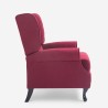 Moderner Sessel Relax Bergere mit Neigefunktion aus Stoff Ethron Class Lagerbestand