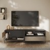 Moderner TV-Schrank 205x40x44cm 2 Türen Schublade Jahn Modell