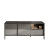 Moderner Design-Wohnzimmer-TV-Schrank 2 Türen 1 Schublade 156x40x64cm Saban Lagerbestand