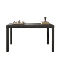 Moderner Holzküchentisch 140x90cm Eisenbeine Sartel Lagerbestand