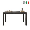 Moderner Holzküchentisch 140x90cm Eisenbeine Sartel Rabatte