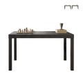 Moderner Holzküchentisch 140x90cm Eisenbeine Sartel Aktion