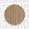 Küchenschrank aus Holz 2 Türen 7 Einlegeböden 60x36x150cm Biruni Lagerbestand