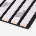 4 x schallabsorbierendes Akustikpaneel weißer Marmoreffekt 120x60cm Tabb-M Katalog