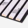 4 x schallabsorbierendes Akustikpaneel weißer Marmoreffekt 120x60cm Tabb-M Katalog