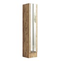 Schuhschrank aus Holz mit Spiegeltür 3 Einlegeböden 36x36x180cm Torge Verkauf