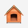 Hundehütte für draußen kleine Größe Holz 72x76x73 Buddy Angebot