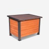Outdoor-Hundehütte aus Holz für mittelgroße Hunde 85x60x60 Kody Katalog