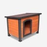 Hundehütte für draußen, groß, Holz 116x84x84 Nicky Aktion