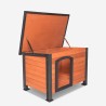 Hundehütte für draußen, groß, Holz 116x84x84 Nicky Angebot