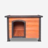 Hundehütte für draußen, groß, Holz 116x84x84 Nicky Sales
