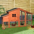 Erhöhter Hühnerstall für den Garten aus Holzgitter 198x75x116 Ciky Aktion