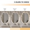 Ovaler Badezimmerspiegel 60x80cm mit hinterleuchteten LED-Leuchten Sodin L Sales