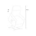 Sessel mit elektrischer Relaxfunktion für Senioren mit Aufstehhilfe, USB-Anschluss und Rädern Giorgia Tech 