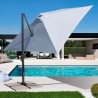 Ampelschirm 3x3 Quadratisch Pendelschirm Garten Café Alu Paradise Verkauf
