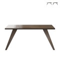 Esstisch Küchentisch Modernes Design 180x90cm Eisenbeine Eagan Aktion