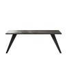 Holztisch 210x90cm modern Küche Eisenbeine Anuk Lagerbestand