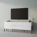 Modernes Design Wohnzimmer TV-Ständer weiß 2 Türen 2 Schubladen Kaveh Sales
