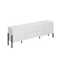 Modernes Design Wohnzimmer TV-Ständer weiß 2 Türen 2 Schubladen Kaveh Verkauf