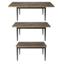 Ausziehbarer Esszimmertisch 160-240x90cm im klassischen Stil Tillac Sales