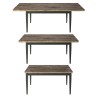 Ausziehbarer Esszimmertisch 160-240x90cm im klassischen Stil Tillac Sales