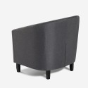 Loungesessel im klassischen Design aus Stoff Cookie Class Lagerbestand