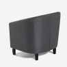 Loungesessel im klassischen Design aus Stoff Cookie Class Lagerbestand