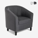Loungesessel im klassischen Design aus Stoff Cookie Class Aktion