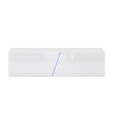 Wandmontierter TV-Schrank 160cm modernes minimalistisches Design LED Regat Lagerbestand