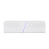 Wandmontierter TV-Schrank 160cm modernes minimalistisches Design LED Regat Lagerbestand