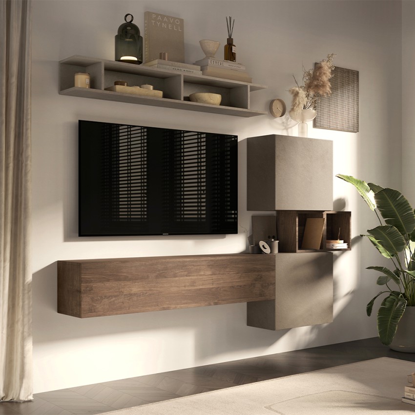 Wohnwand moderner Design-Wohnzimmer-Fernsehständer Infinity 3A Aktion