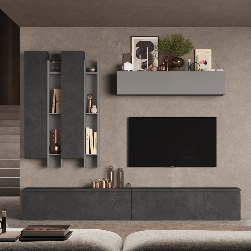 Wohnwand-TV-Ständer mit modernem Design Infinity 04 Verkauf