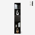 Hohes Wohnzimmer-Büro-Bücherregal 2 Schubladen 4 Fachböden 36x30x171cm Reiff Aktion