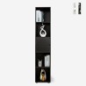 Hohes Wohnzimmer-Büro-Bücherregal 2 Schubladen 4 Fachböden 36x30x171cm Reiff Aktion