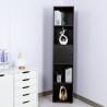 Hohes Wohnzimmer-Büro-Bücherregal 2 Schubladen 4 Fachböden 36x30x171cm Reiff Sales