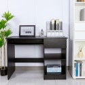 Schwarzer platzsparender Bürotisch Raum Elphin Dark Angebot