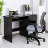 Schwarzer platzsparender Bürotisch Raum Elphin Dark Sales
