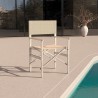 2er Set klappbare Strandstühle Klappstühle aus Aluminium Regista Gold Kosten