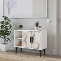 Weißer moderner Eingangsbereich Schuhschrank 90x35x70cm Arizona Angebot