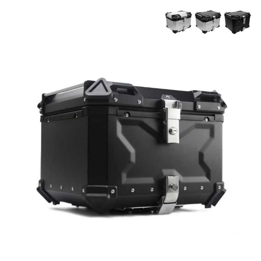 Topcase motorrad 46 liter aluminium hinten universal Maverick M Verkauf Topcase motorrad 46 liter aluminium hinten universal Maverick M Verkauf