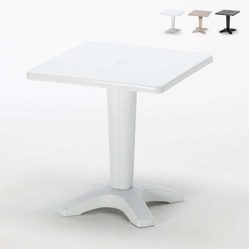 Grand Soleil Zavor quadratisch Polypropylen Tisch Außenbereich bar 70x70 Katalog Grand Soleil Zavor quadratisch Polypropylen Tisch Außenbereich bar 70x70 Katalog