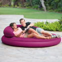 Intex 68881 Aufblasbares Rundes Sofa für Garten und Swimmingpool Verkauf